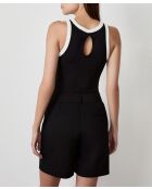 Stoffie schwarzes Tanktop