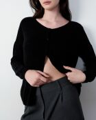 Gardenia schwarze Weste