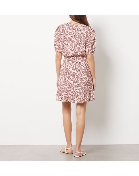 Aurelie Kleid gedruckt auf weißem Hintergrund