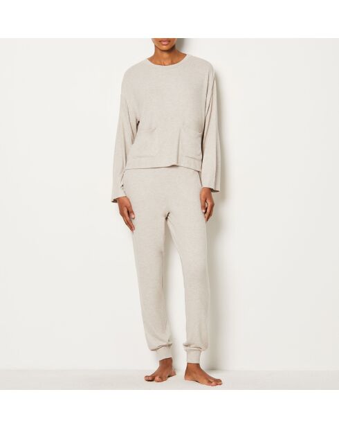 Sudadera Lisanne taupe