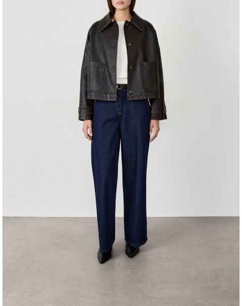 Chaqueta Flyn marrón oscuro