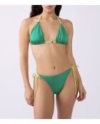 Reggiseno Volta verde a triangolo con ferretto e senza conchiglia