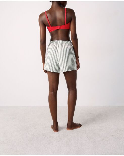 Adria b SPE Shorts mit grünem Hintergrunddruck