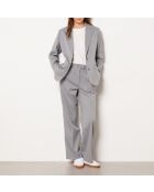 Grijze jas Rodin Ray