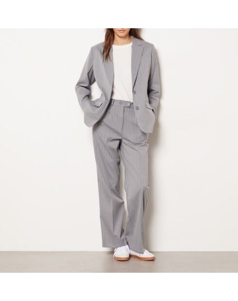 Grijze jas Rodin Ray