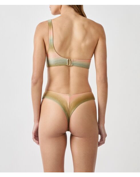 Geode bh zonder beugel en zonder schelp gedrukt op een groene achtergrond