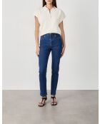 Schmale königsblaue Hose