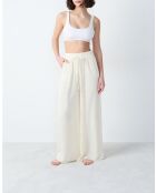 Lichtgele broek Cheeta