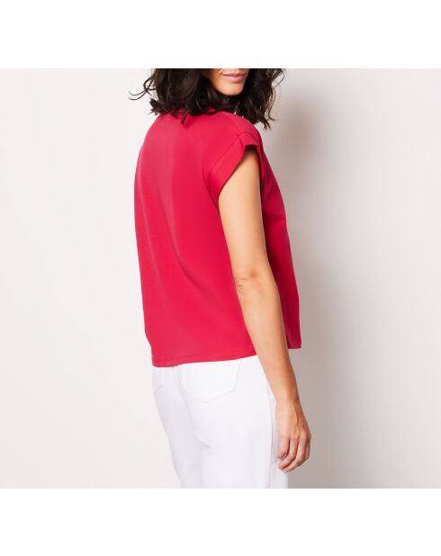 T-shirt fucsia Flora