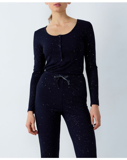 T-shirt Maura blu notte