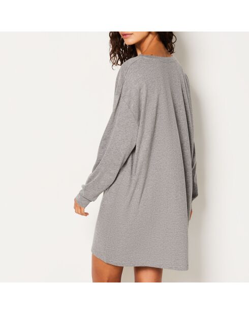 Big T Goliat anthrazitfarbenes Nachthemd