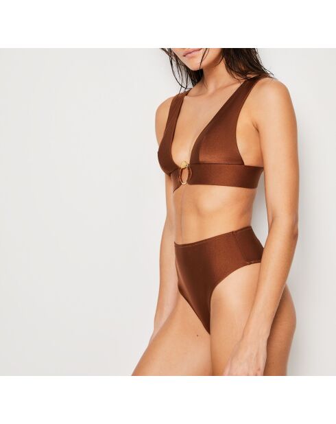 Th Capsule Wendy bruin braziliaans bikinibroekje