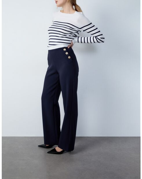 Jimo mitternachtsblaue Hose