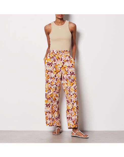 Anita broek met veelkleurige print