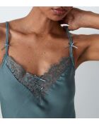 Nilgrünes Brillance-Nachthemd