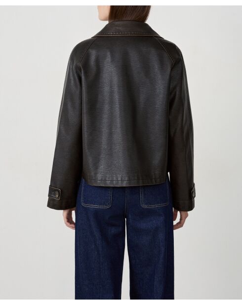 Chaqueta Flyn marrón oscuro