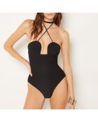 Bañador Hiva negro de 1 pieza sin montura sin carcasa