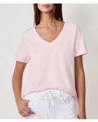 Puderrosafarbenes T-Shirt Gaby