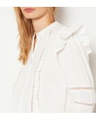 Ecrufarbenes Hemd Conno