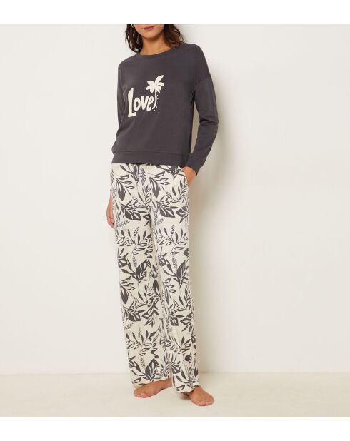 Ecrufarbene Hose Adille