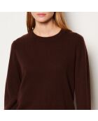 Jersey redondo chocolate de Francia