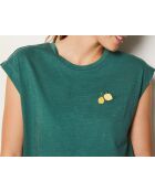 T-shirt Cheryl verde abete