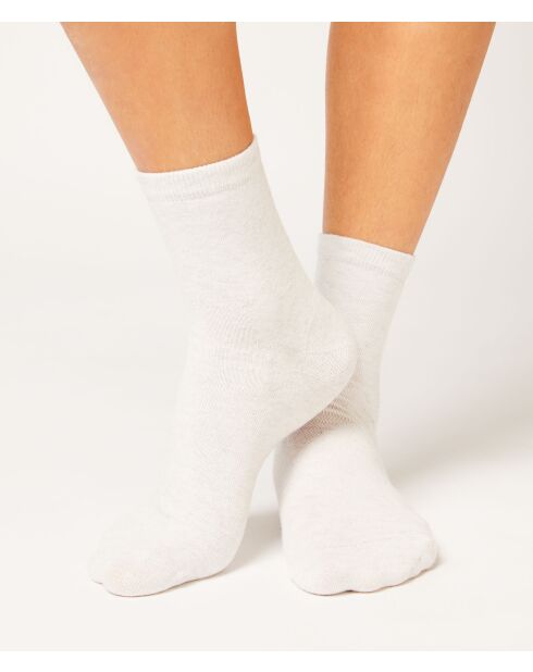 Chaussettes Angelina écrues