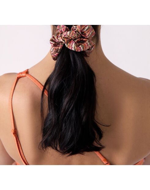 Veelkleurige lichtgevende scrunchie