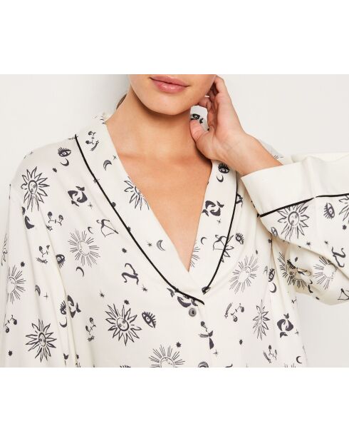 Ecrufarbenes Hemd Manina