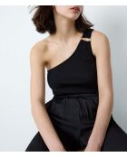 Camiseta sin mangas negra Paco