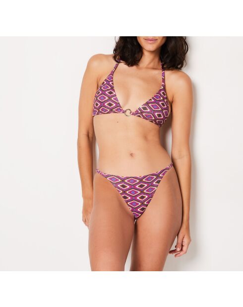 Mehrfarbige brasilianische Bikinihose Fic Tzigane