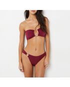 Slip bikini standard Nouba bordeaux granato