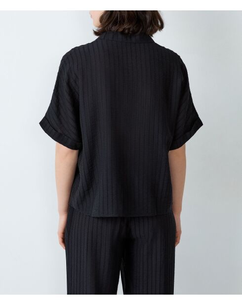 Wailly schwarzes Hemd