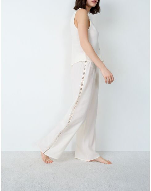Pantalon Kart écru
