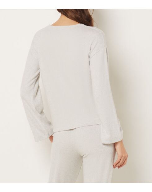 Sweatshirt Hollie gris clair