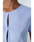 Hemelsblauwe top van Pollin