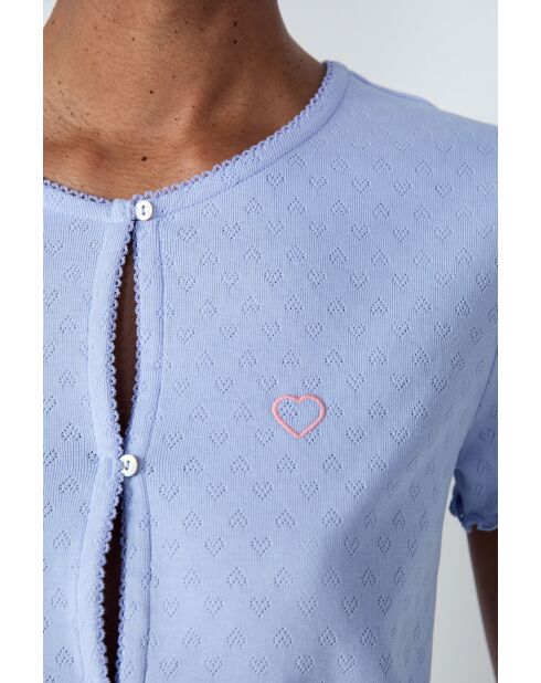 Top Pollin blu cielo