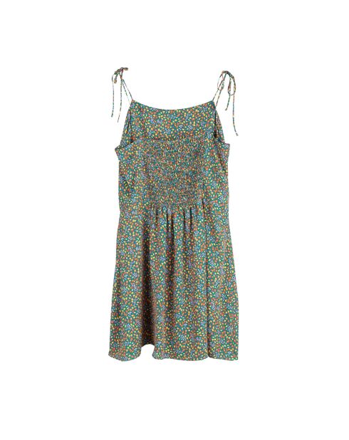 Mehrfarbiges Giardinetto-Kurzkleid