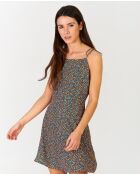 Mehrfarbiges Giardinetto-Kurzkleid