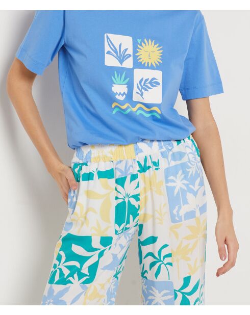 Pantaloni Giuliana multicolor