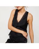 Camiseta sin mangas negra Crush