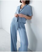 Pantalon Cheeta celadon