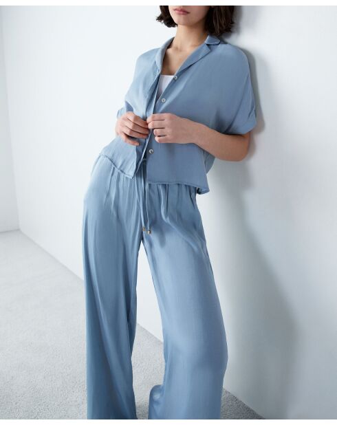 Pantalon Cheeta celadon