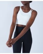 Sujetador blanco con aros Eclipses