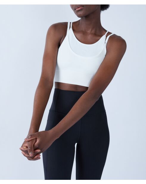 Sujetador blanco con aros Eclipses