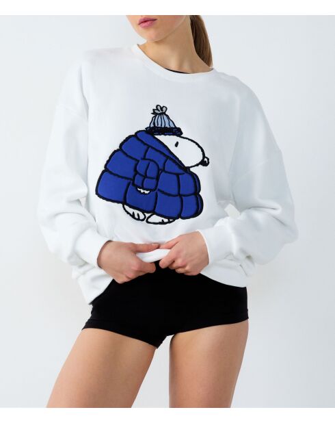 Sweatshirt Fethi blanc