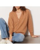 Cardigan Elen tortora