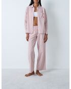 Camicia coperta marrone