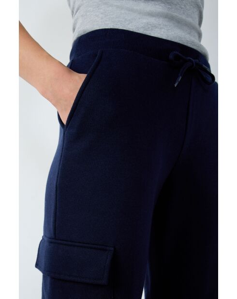 Mitternachtsblaue Fold Hose