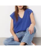 Koningsblauwe top Conno